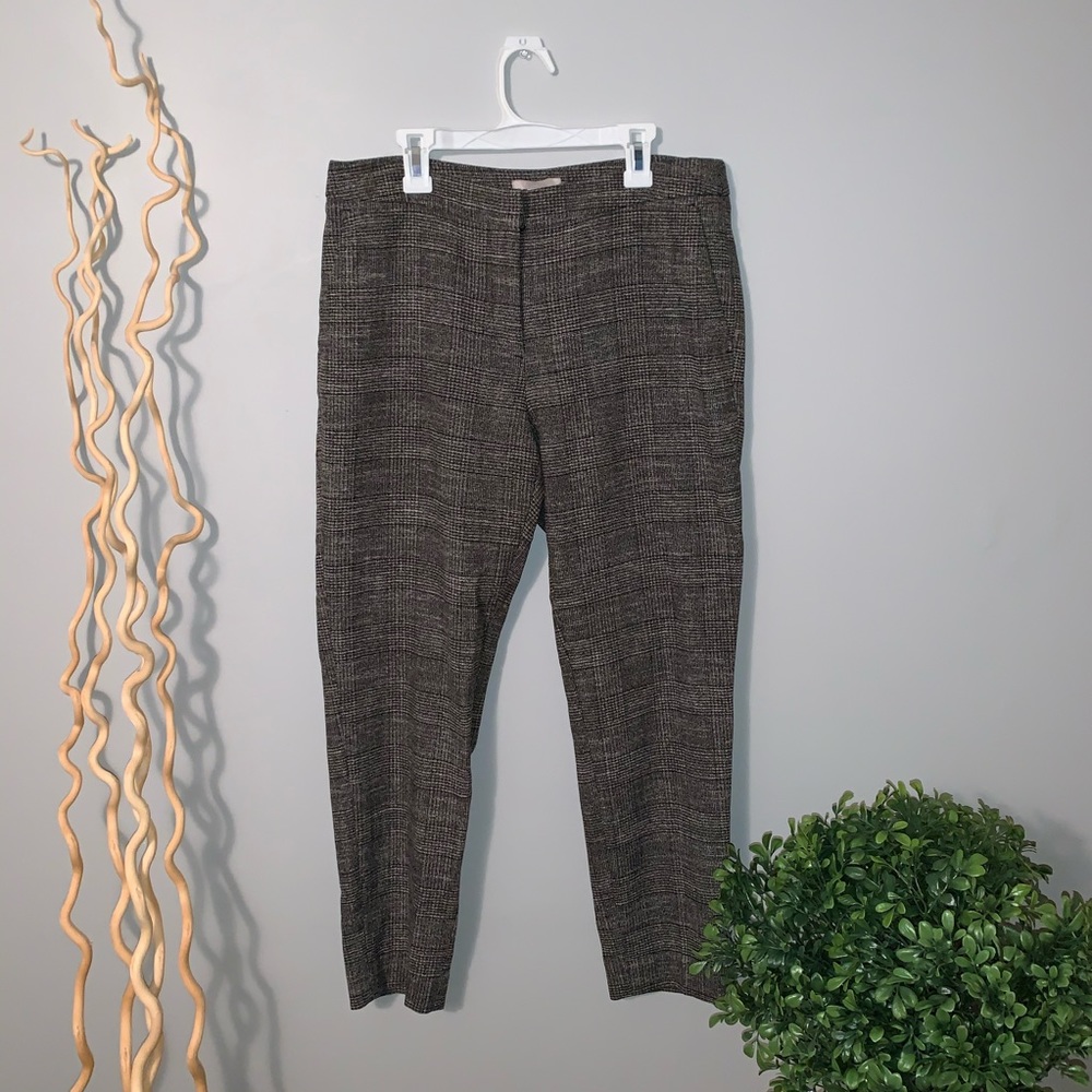 H&M Tweed Style Brown/Tan Dress Pant ⚡️